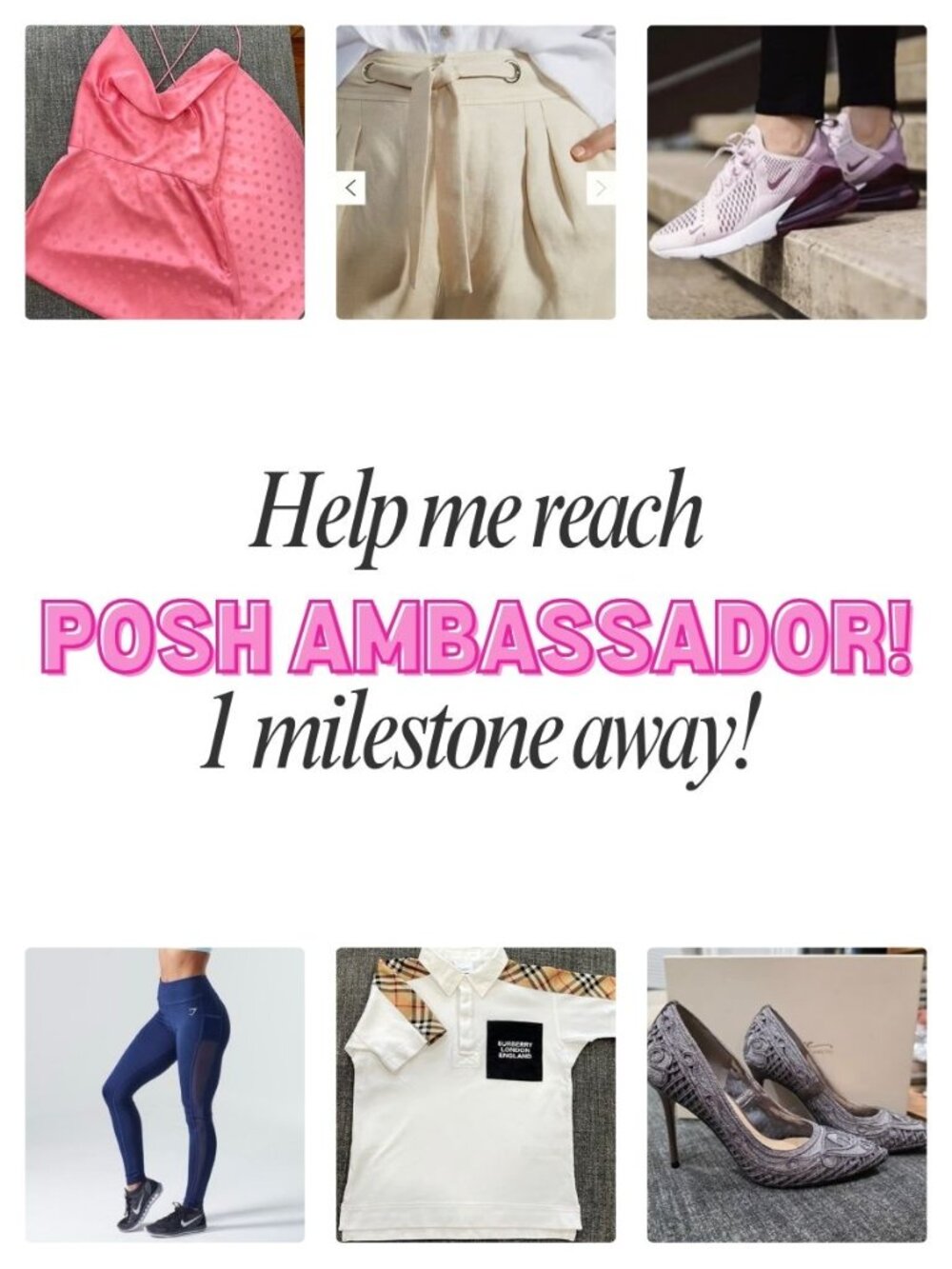 🚨HELP ME REACH POSH AMBASSADOR!🚨 Open to offers!